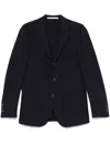 Eleventy Textured Blazer In Blue