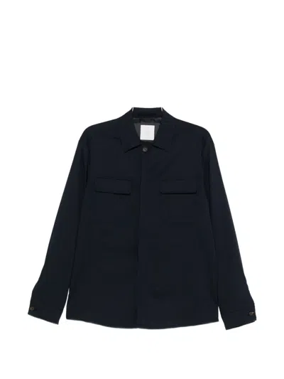 Eleventy Textured Suit In Blue