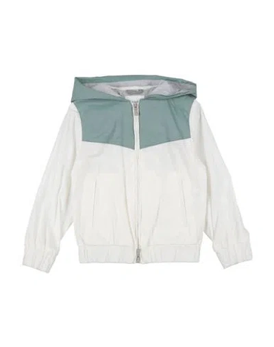 Eleventy Babies'  Toddler Boy Jacket Sage Green Size 6 Cotton, Polyamide, Elastane