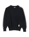 Eleventy Toddler Boy Sweater Midnight Blue Size 6 Cotton In Blue