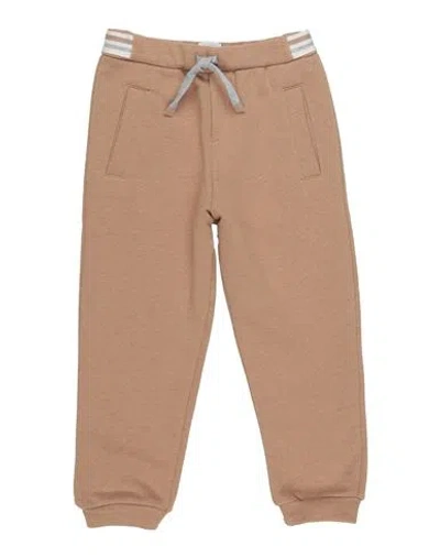 Eleventy Babies'  Toddler Girl Pants Camel Size 6 Cotton, Cashmere In Neutral