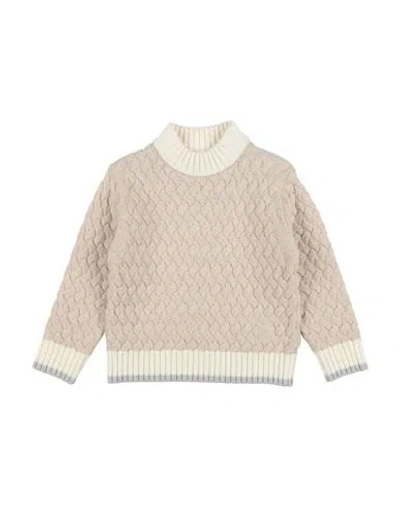 Eleventy Babies'  Toddler Girl Sweater Beige Size 4 Virgin Wool In Brown
