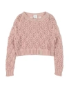 Eleventy Toddler Girl Sweater Blush Size 6 Cotton In Pink