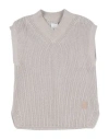 Eleventy Toddler Girl Sweater Light Grey Size 6 Cotton, Viscose, Metallic Fiber In Grey