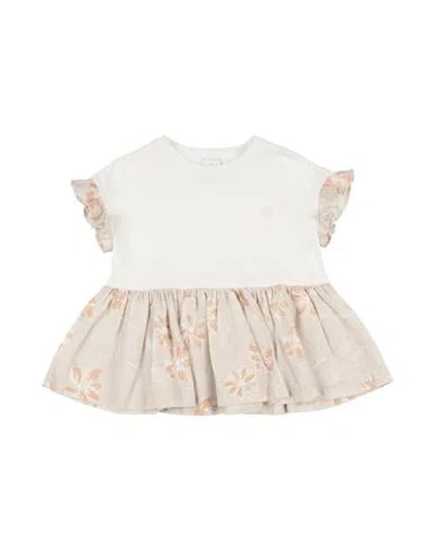 Eleventy Babies'  Toddler Girl Top White Size 6 Cotton, Linen, Polyester