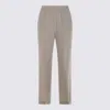Eleventy Beige Linen Pants In Neutral