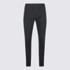 Eleventy Trousers Featuring Back And Side Pockets In Black