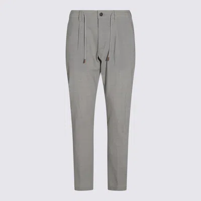 Eleventy Trousers Blacks And Greys In Gray