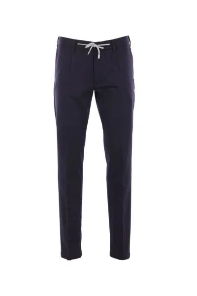 Eleventy Trousers In Blue