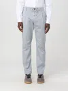 Eleventy Drawstring Casual Pants In Gray