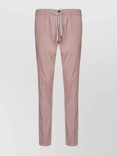 ELEVENTY TROUSERS GRAPE DRAWSTRING WAIST