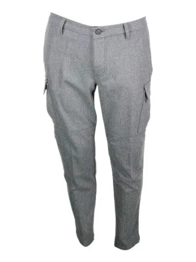 Eleventy Trousers In Gray