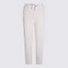 Eleventy Trousers Light And Natural In White