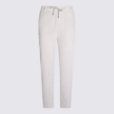 Eleventy Trousers Light And Natural In White