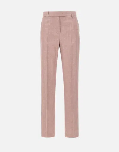 Eleventy Trousers In Pink