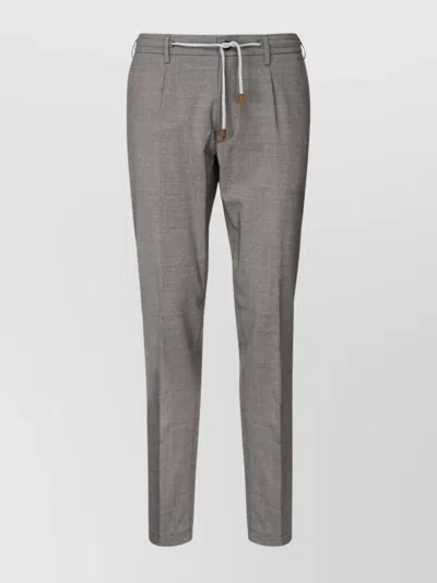 ELEVENTY TROUSERS STRAIGHT DRAWSTRING WAIST