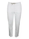 Eleventy Trousers In White