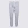 Eleventy Drawstring Cargo Trousers In White