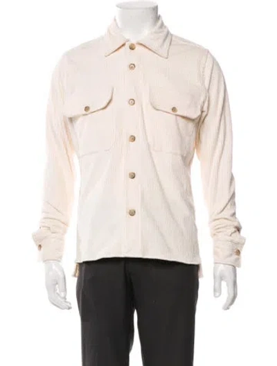 Pre-owned Eleventy Trucker Jacket In Brown