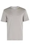 Eleventy Tshirt Bordini In Gray
