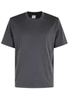 Eleventy Classic Round-neck Anthracite T-shirt In Black