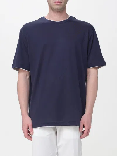 Eleventy T-shirt  Men Color White 1 In Blue