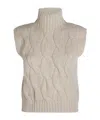 Eleventy Turtleneck Knitted Sweater In Neutral