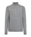 Eleventy Turtleneck Sweater In Gray