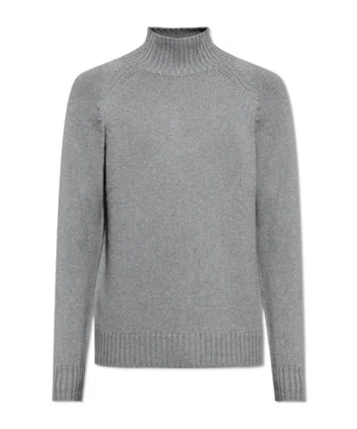 Eleventy Turtleneck Sweater In Gray
