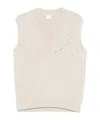 Eleventy V-neck Sweater In Neutral