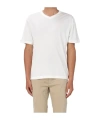 Eleventy V-neck T-shirt In White