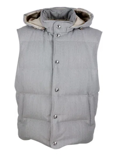 Eleventy Vest In Gray