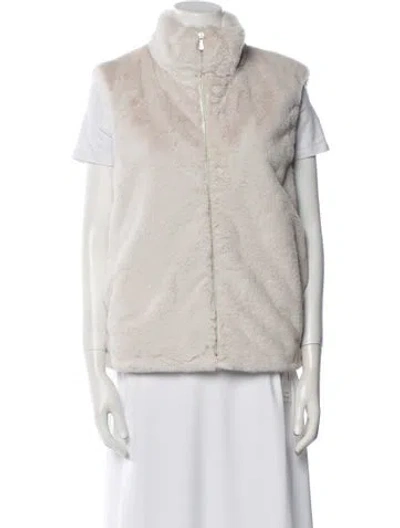 Pre-owned Eleventy Vest W/ Tags In Neutral