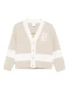 Eleventy Virgin-wool Cardigan In Neutral