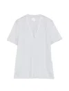 Eleventy V-neck T-shirt In Gray