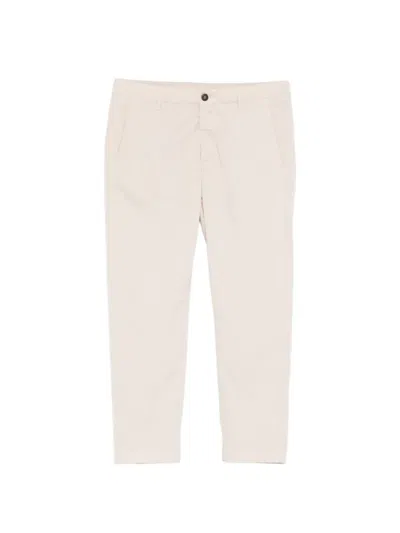 Eleventy Welt-pocket Trousers In Pink