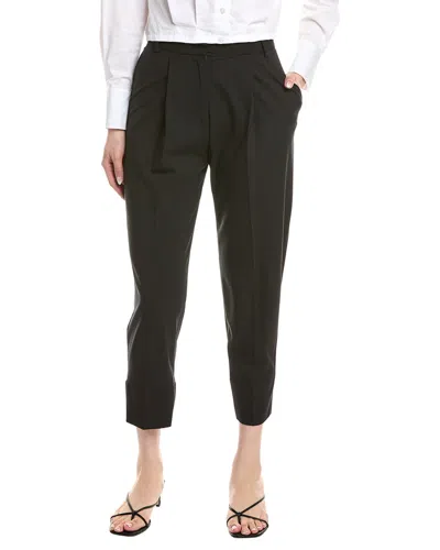 Eleventy Welt Pocket Wool-blend Pant In Black