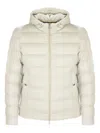 Eleventy Welt-pockets Padded Jacket In Neutral