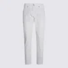 Eleventy Jeans Light And Natural In White