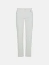 Eleventy White Cotton Pants In White