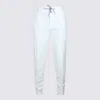 Eleventy Trousers Featuring Elastic Waistband And Pockets In White