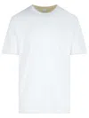 Eleventy T-shirts In White
