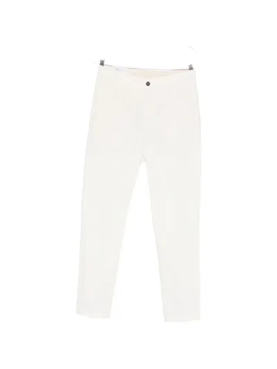 Eleventy White Trousers