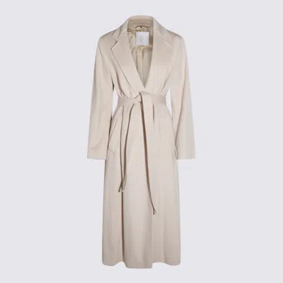 ELEVENTY WHITE WOOL COAT