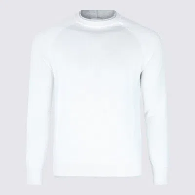 ELEVENTY WHITE WOOL KNITWEAR