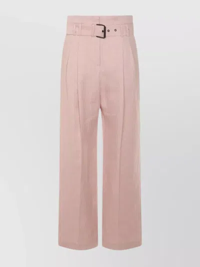 Eleventy Wide Leg Trousers Belt Loops