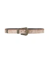 Eleventy Woman Belt Brown Size 32 Leather
