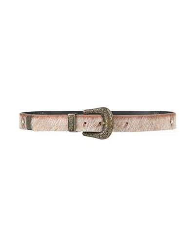 Eleventy Woman Belt Brown Size 32 Leather In Brown