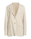Eleventy Woman Blazer Light Grey Size 6 Viscose, Polyamide, Elastane In Neutral