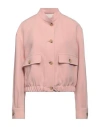 Eleventy Woman Blazer Light Pink Size 4 Triacetate, Polyester